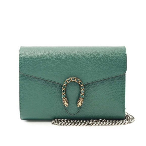 Pre-Loved Gucci Leather Dionysus Wallet on Chain - Picture 1 of 9